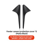 YZ for Tesla Model 3 Y Highland Juniper 2025 Side Camera Cover Lens Protector | ABS Ca close-up view