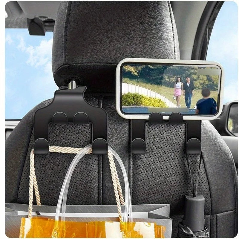Car Seat Back Phone Holder Hook Hanger detail view