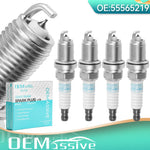 4x Iridium Spark Plugs for Chevrolet Aveo Cruze Opel Astra H J Vauxhall Astra Mk IV V VI Combo Corsa