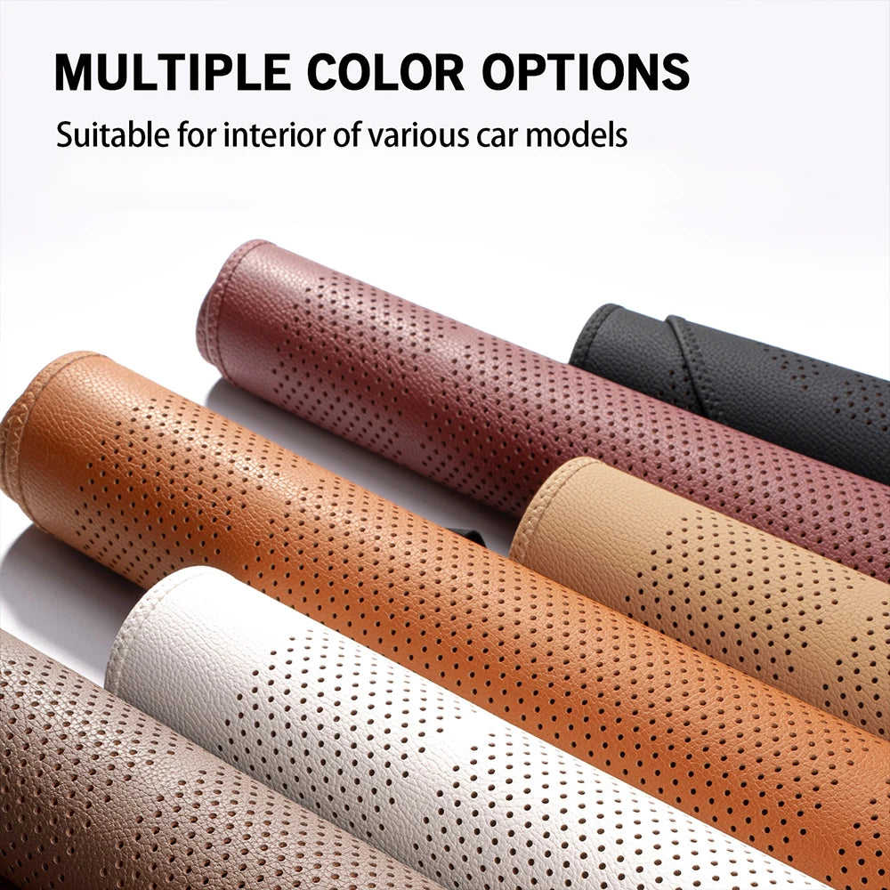 Car Seat Cushion Artificial Leather Breathable Four Seasons close-up view
