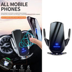 Car Phone Holder Special Fixed Bracket Base For Audi Q7 4M 2016 2017 2018 2019 Wireless Charging Stand Car Interior Accessories