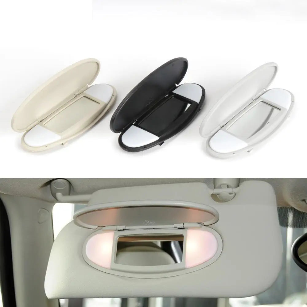 51167316833 For Mini Cooper Car Sun Visor Mirror Cover Makeup Mirror Cover for BMW Mini R55 R56 R60 2007-2014