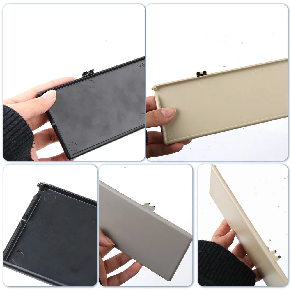 1Pcs Sun Visor Mirror Cover For Ford Focus 2012-2018 Car Interior Makeup Mirror Cover Replacement ABS Sun Visor Light Cover