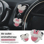 Diamond Car Air Outlet Aromatherapy Clip for Mini Cooper Air Vent Freshener Clip Scent Aroma Auto Interior Accessories