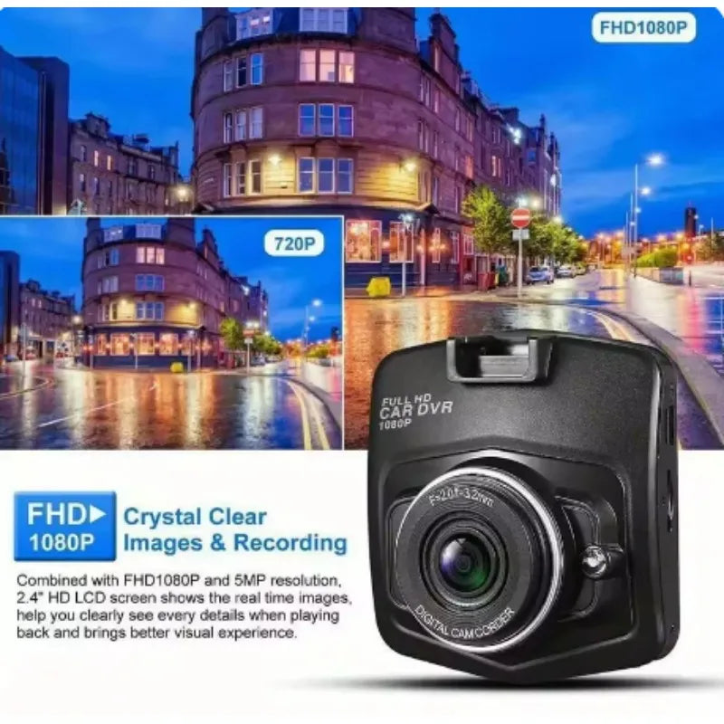 1080P Car DVR Dash Cam for Cars Camera HD Video Recorder for Vehicle Dvrs Night Vision Monitor Parking Vehicle Camera