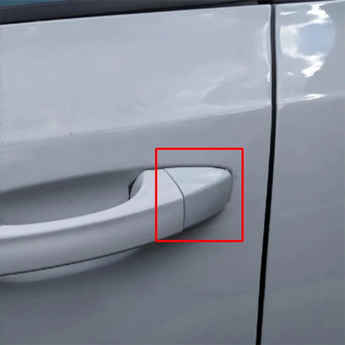 For Seat Arona Ateca Ibiza Leon Drivers Front Left Door Lock Cap Trim Cover White Plasti detail view
