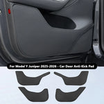 For Tesla Model Y Juniper Launch Car Door Anti-Kick Pads Leather Side Door Panel Prot alternate view