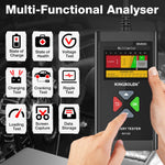 KINGBOLEN BM580 Car Battery Tester 12V 6V CCA Circut Tester Cranking Test Charging Tool BM550 Automotive Battery Analyzer Kw208