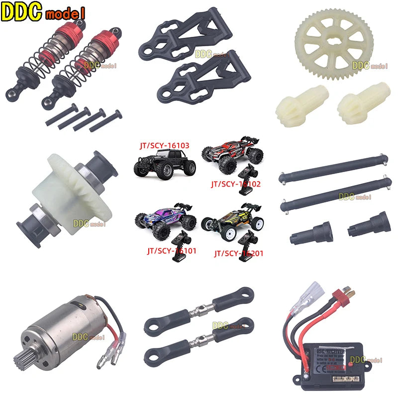 SCY16103 SCY16101 RC Car Upgrade Parts Remote Control Vehicle