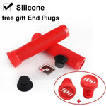 ODI Silicone MTB Handlebar Grips Shock-Absorbing Mountain Bike Scooter BMX XC 22.2mm lifestyle view