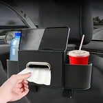 Car Seat Back Multifunctional Storage Box, Car Tissue Box, Phone Holder, Cup Holder, Car Rear Seat Backrest Storage Box