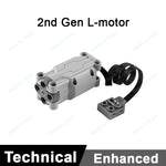 MOC Power Functions M/L/XL Motor Battery Box IR Remote Receiver for RC Car Robot Mode lifestyle view