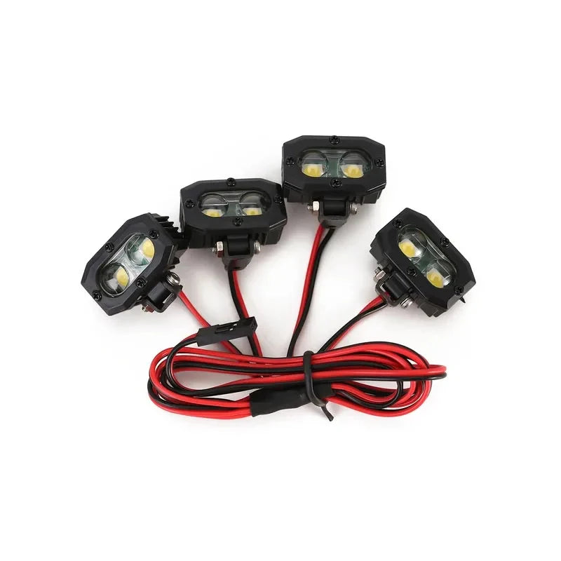LED Lights for 1/10 RC Crawler Axial AXI03007 VS4-10 additional angle