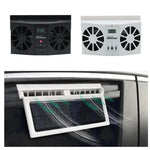Car Fan Car Mounted Solar Energy Car Cycle Exhaust Fan Quick Car Ventilation Fan Air Circulation Cooling Fan