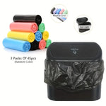3Pcs Mini Car Trash Can with Lid detail view