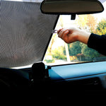 Retractable Windshield Sun Shade | Universal Car Sunshade for Front and Rear Windows