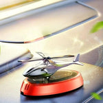 Solar Aircraft Car Decoration Ornaments Car Interior Accessories Desktop Ornament Gif lifestyle view