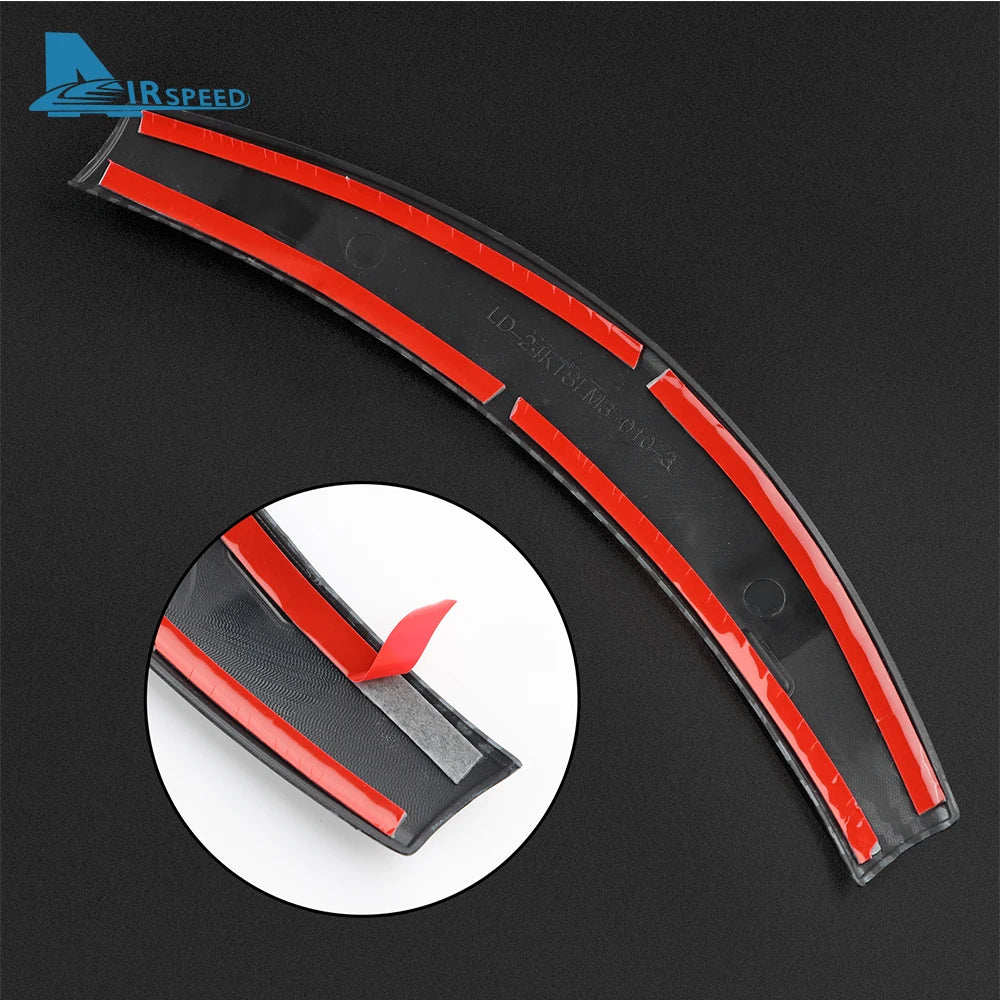 ABS Carbon Fiber Steering Wheel Frame Cover For Tesla Model 3 Highland 2024 Model Y Juniper 2025 Trim Car Interior Accessories