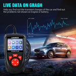 LAUNCH X431 CR3008 PLUS Full OBD2 Diagnostic Tools Car OBD OBD2 Automotive Scanner Check Engine Battery Free Update Online