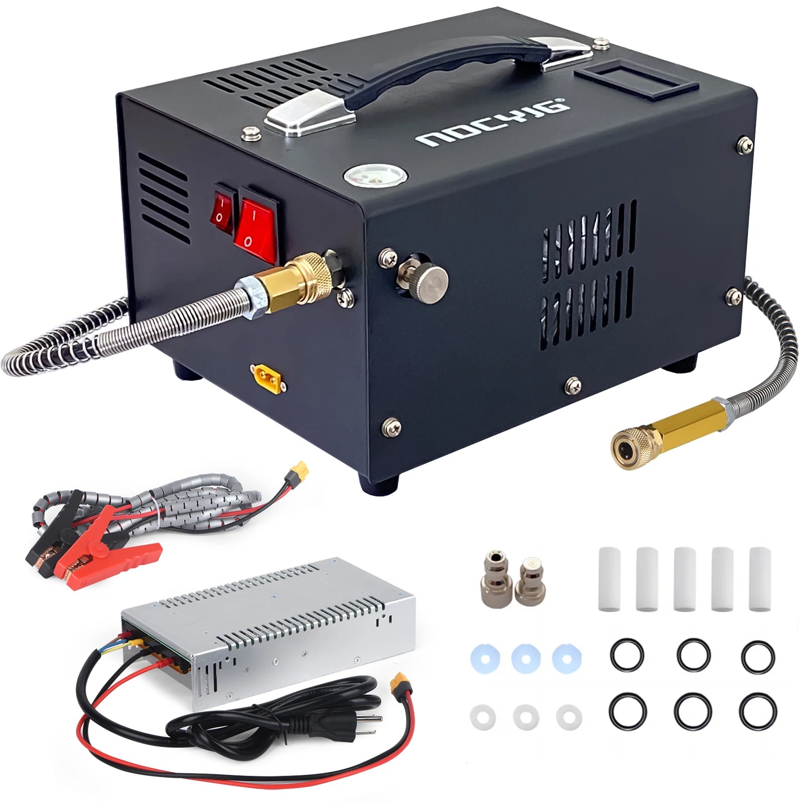 Portable PCP Air Compressor Pump | 4500Psi 30Mbar Oil-Free High Pressure alternate view