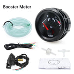 52mm Car Gauge Set | Water Temp Oil Temp Voltmeter Oil Pressure Boost Gauge lifestyle view