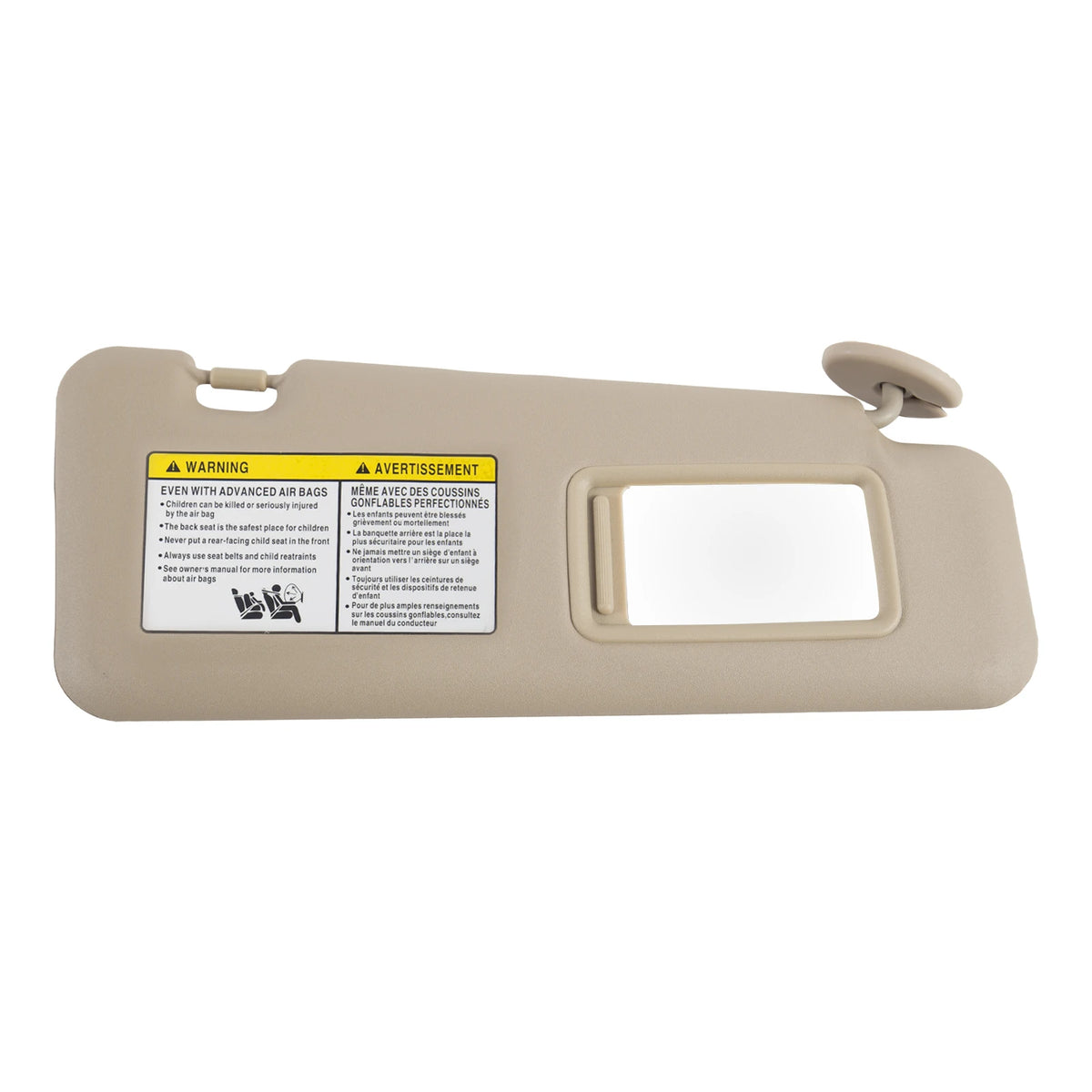 For Toyota Highlander 2009 2010 2011 2012 Car Front Sun Visor Panel Driver & Passenger Side Sunvisor Replacement 74320-48500-B0