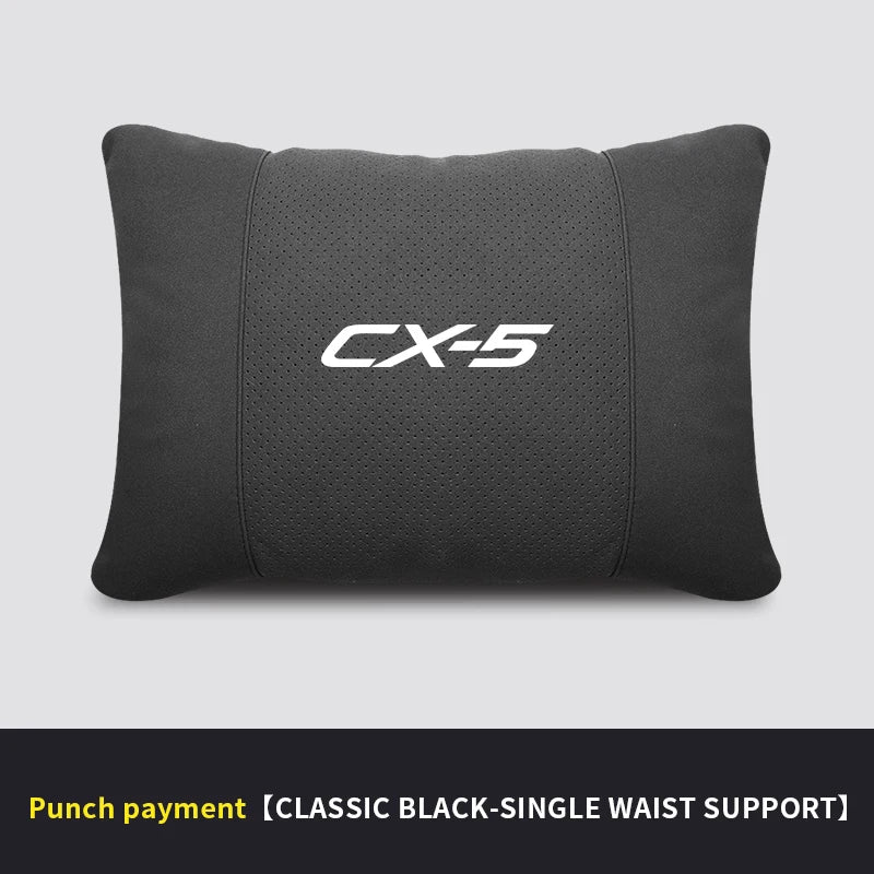 Car Interior 5-Color Selectable Headrest For Mazda CX-5 Auto Headrest Neck Support Lumbar Cushion Soft Neck Pillow Accessories