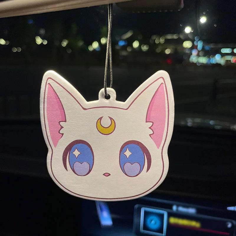 Pink Cute Cat, Girly Atmosphere Decoration, Freesia and English Pear Scent (Internatio close-up view
