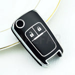 2 Buttons TPU Car Key Shell for Chevrolet Cruze Epica Lova Camaro Impala for Buick Op lifestyle view