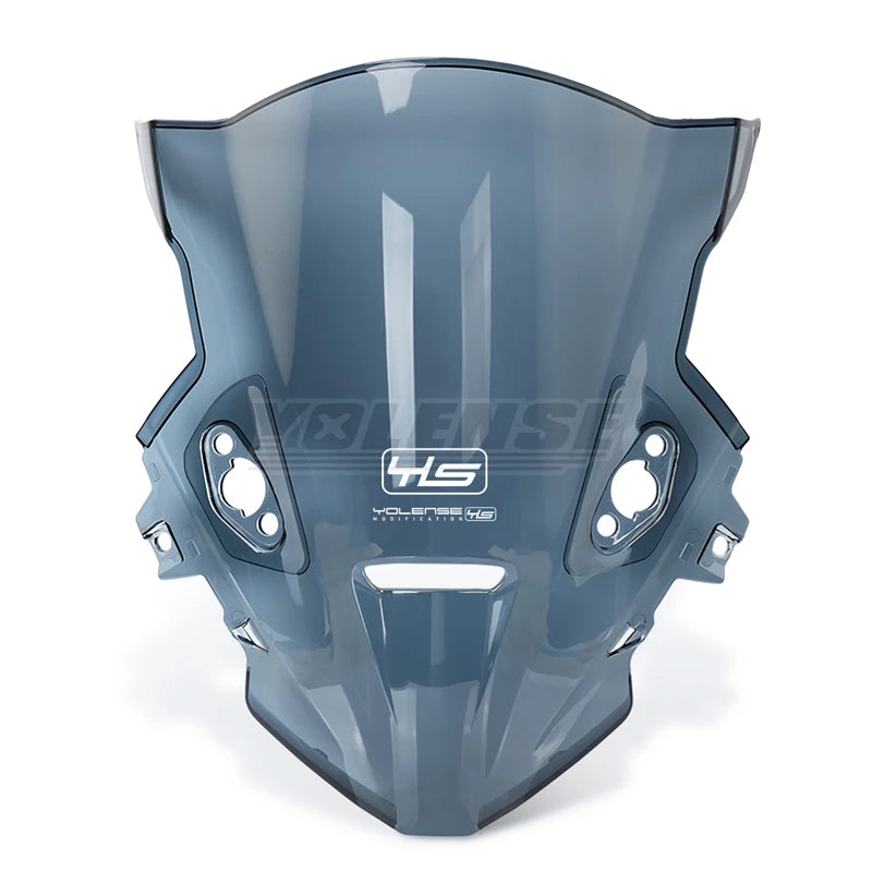 YOLENSE Double Bubble Windscreen for CFMOTO 675SR 675SR-R | Motorcycle Wind Deflector detail view