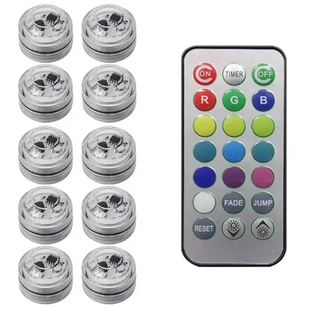 Wireless Adhesive LED Atmosphere Lamp with Remote Control lifestyle view