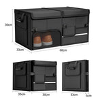 Foldable Trunk Storage Box Waterproof Oxford Cloth 60L Large-Capacity Car Organizer additional angle
