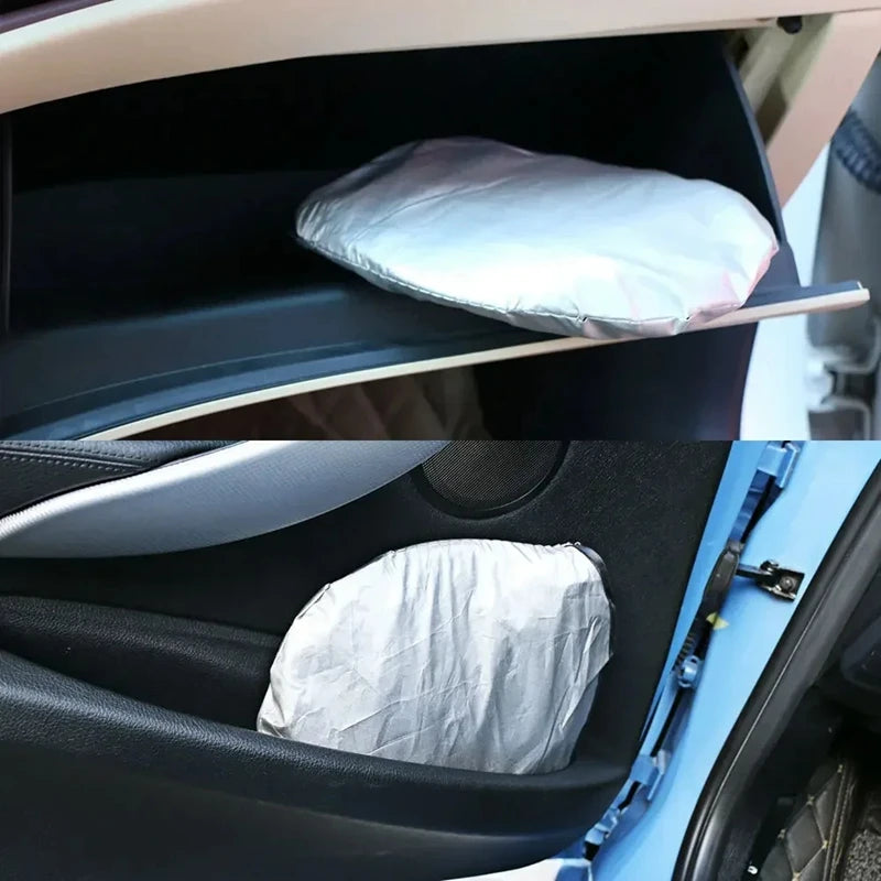 Car Windshield Sun Shade Foldable Sunshade Cover lifestyle view