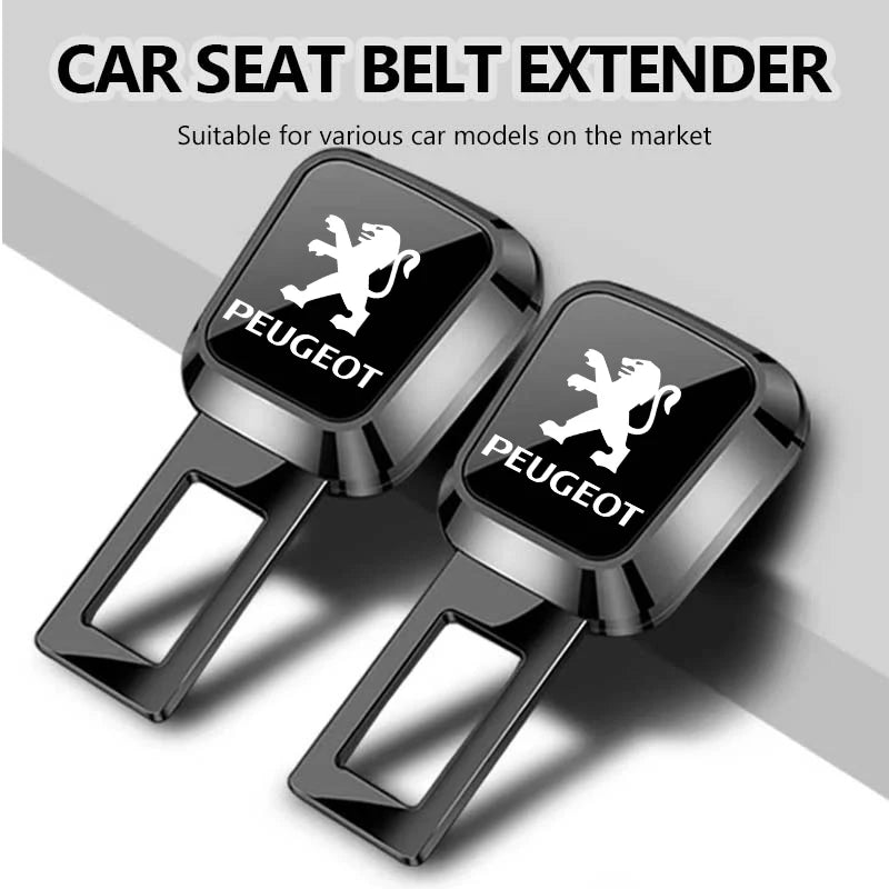 Car Seat Belt Extender Plug for Peugeot 206 207 208 3008 307 308 2008 407 508 5008 106 107
