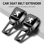 Car Seat Belt Extender Plug for Peugeot 206 207 208 3008 307 308 2008 407 508 5008 106 107