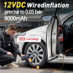 Portable Inflatable Pump | 150PSI Digital Tire Inflator with 2 Power Modes and 4 Preset detail view