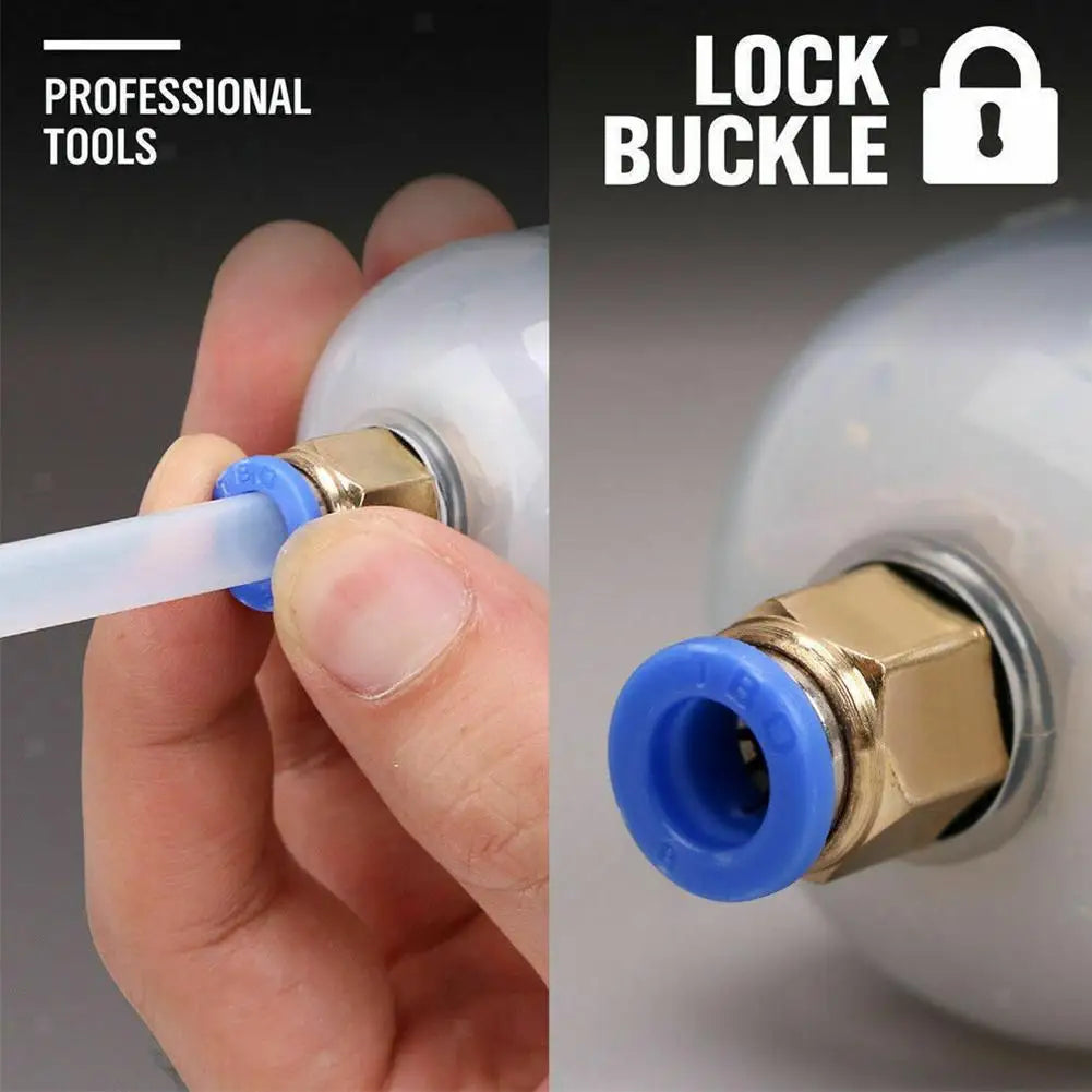 Car Brake Fluid Oil Extractor Auto Oil Change Syringe with Hose Manual Fuel Suction additional angle