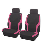AUTO PLUS Sports Universal Polyester Car Seat Cover Set Fit Most Car Plain Fabric Bic alternate view