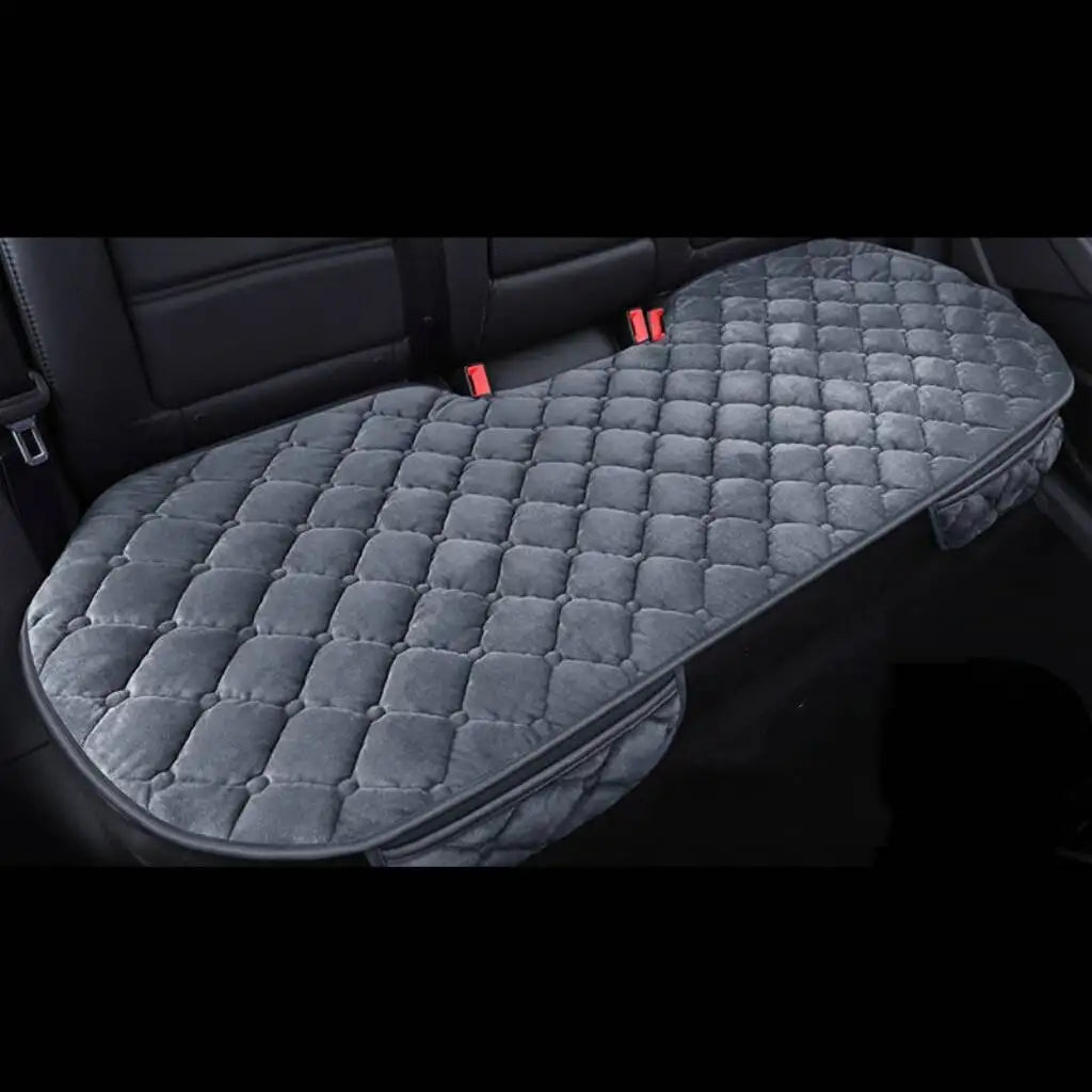 Car Seat Cushion Universal Winter Warm Rear Seat Cover detail view