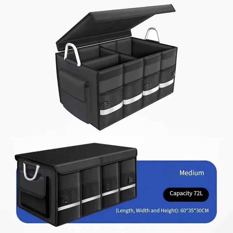 Foldable Oxford Cloth Trunk Organizer 72L alternate view