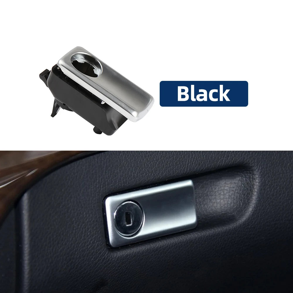 Passenger Side Toolbox Glove Latch Handle Switch Box Handle Lid Lock Trim For Mercede alternate view