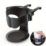 Universal Plastic Bottle Stands for Car | Car Drink Holder Organizer additional angle