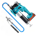 SEESII 4.6 OZ/MIN Electric Grease Gun 10000PSI Cordless Auto Oil Change Kit with 2.0Ah Battery 39.4' Long Flexible Hose High Pressure Electric Grease Machine Rechargeable Car Lubricating Oil Tool For Makita