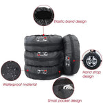 Car Spare Tire Covers Case Auto Wheel Tires Storage Bags Dust-proof Protector Car Accessories