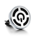 Refillable Car Air Freshener Diffuser Clip | Auto Vent Aromatherapy close-up view