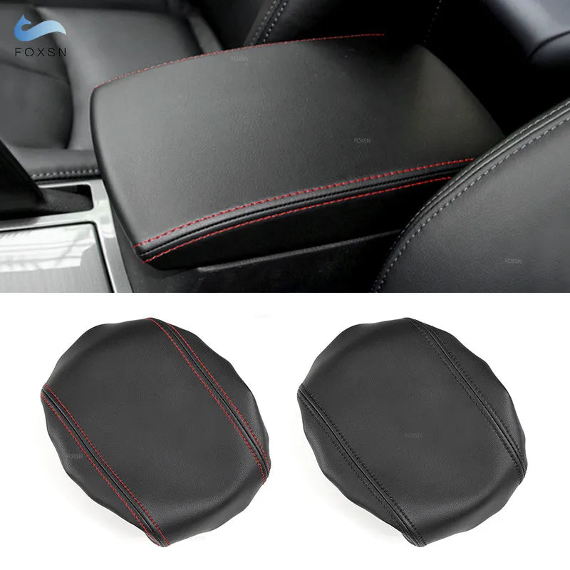 For Mazda 6 2006 2007 2008 2009 2010 2011 2012 2013 2014 2015 Car Microfiber Leather Center Console Lid Armrest Box Cover Trim