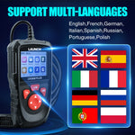LAUNCH X431 CR3008 PLUS Full OBD2 Diagnostic Tools Car OBD OBD2 Automotive Scanner Check Engine Battery Free Update Online