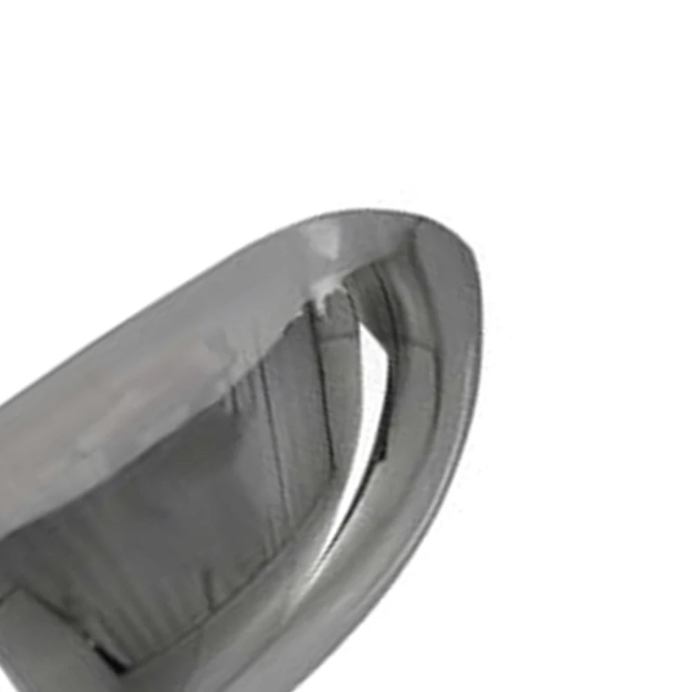 W447 Vito 2014-2023 Chrome Wing Mirror Cover Cap Bright Silver ABS Rearview Housing Replacement Parts Set 2 Pcs