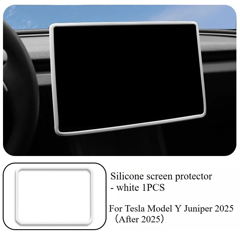 For Tesla Model Y Juniper 2025 Center Console Organizer Set | Interior Storage Accesso close-up view