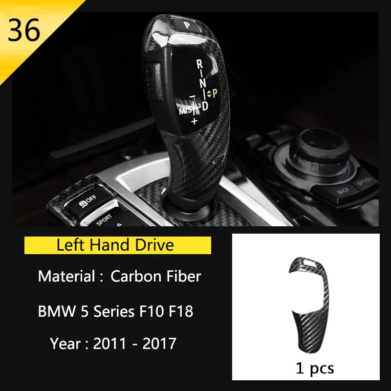 Car Interior Front Reading Lampshade, Lamp Decoration Frame For BMW 5 Series F10 F11 alternate view